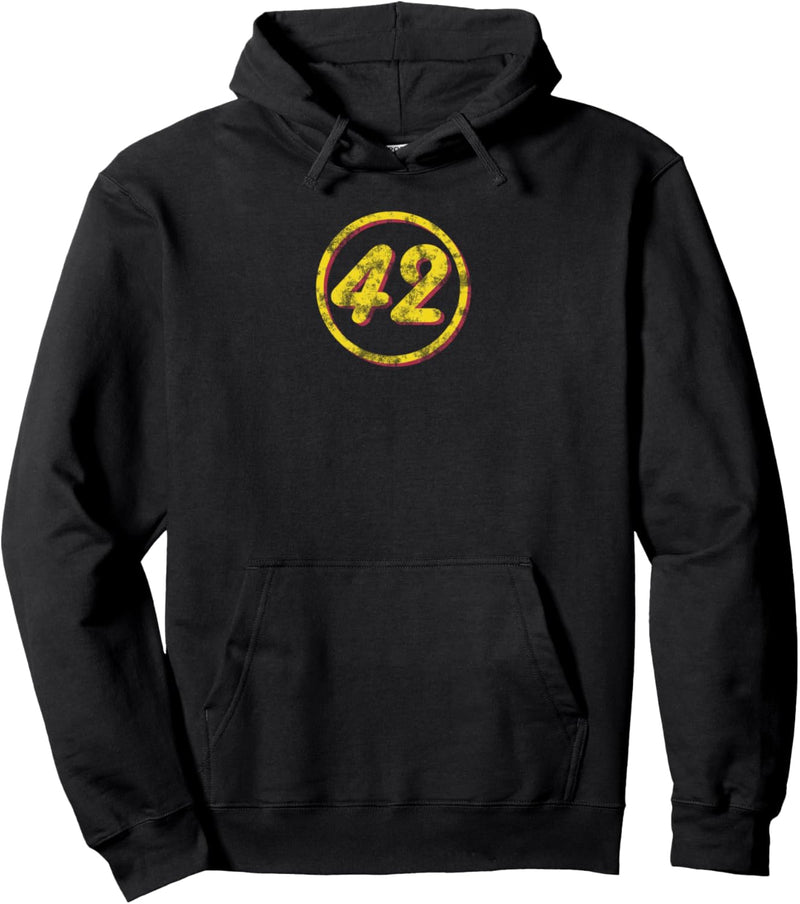 Lustiger Nerdy Sheldon Bedeutung des Lebens Nummer 42 Sci-Fi Pullover Hoodie