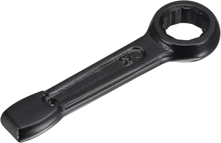 QUARKZMAN 24mm Box End Striking Ring Wrench, Hochfester Stahl Einzelkopfschlüssel Handwerkzeug