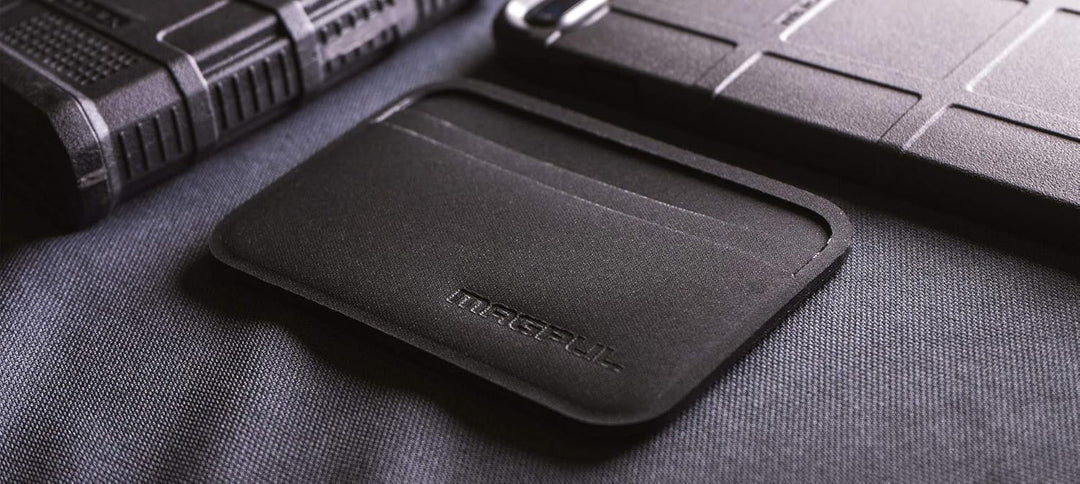 Magpul DAKA Everyday Tactical Slim Minimalist Kreditkartenetui Reisebrieftasche EDC Gear Schwarz, Sc
