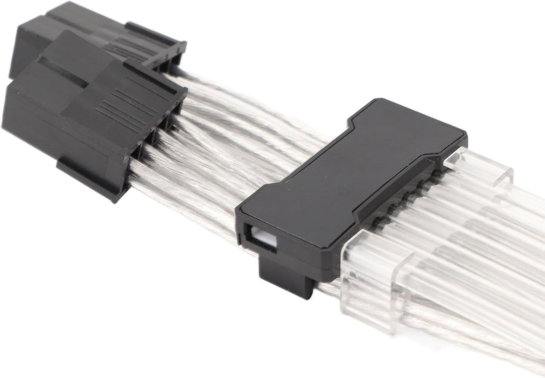2x8PIN RGB GPU-Kabel, ARGB GPU-Stromverlängerungskabel, Doppeltes LED-Licht, 5V 3PIN ARGB Sync 4-sei