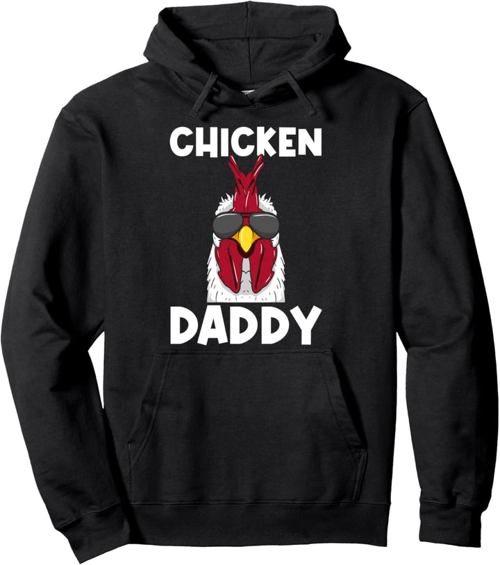 Chicken Daddy Farmer Landwirt Retro Vintage Hühner Pullover Hoodie