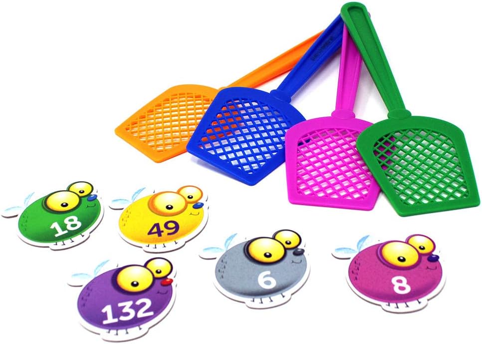 Learning Resources Times Table Swat, multiplikationstabell, fliegenklatsche Spiel, Math swatters, gr