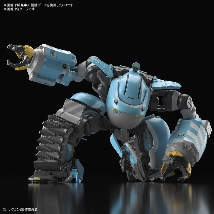 MERCHANDISING LICENCE 199626 Bandai Gundam-HG 1/72 Big Tony Agumber Custom-Modellbausatz, Mehrfarbig