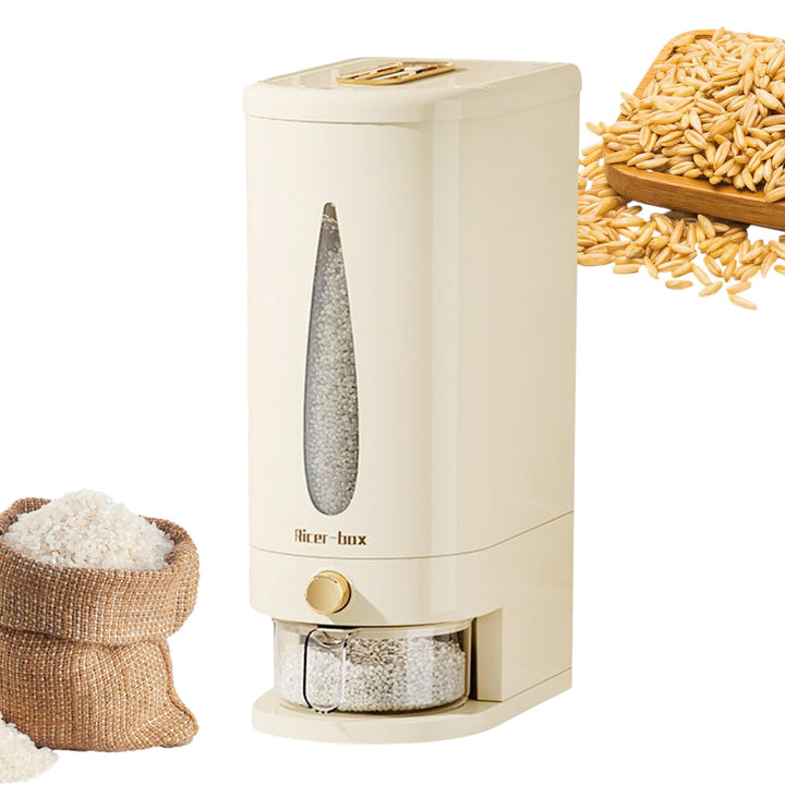 Generisch Reisspender – Luftdichter 10-kg-Reisvorratsbehälter Aus PP Mit Versiegeltem Deckel | Feuch