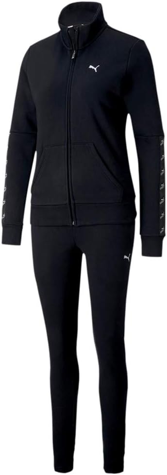 PUMA Damen Amplified Sweat Suit Cl Trainingsanzug XS Puma Black, XS Puma Black