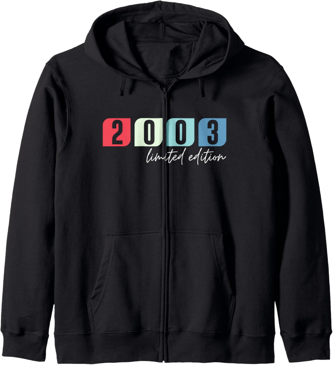 21. Geburtstag Mann Frau 21 Jahre 2003 Deko Lustig Geschenk Kapuzenjacke
