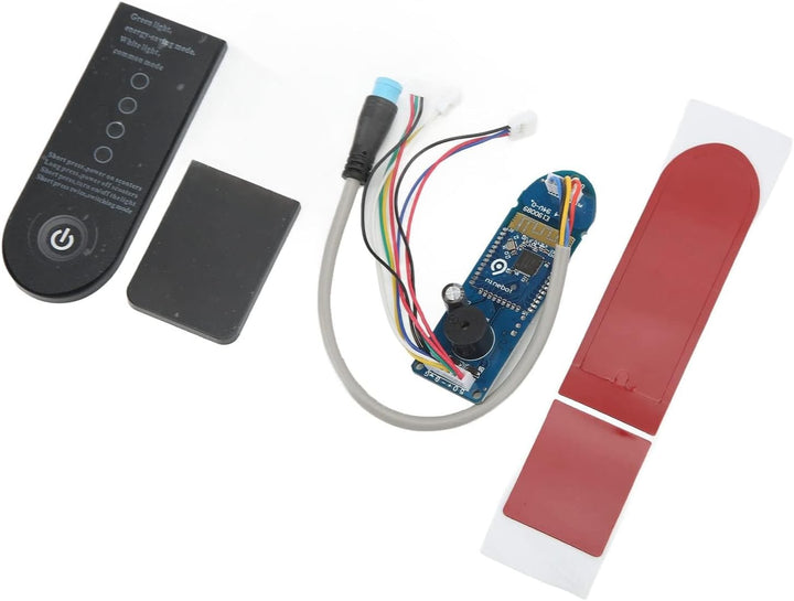 Alomejor Elektroroller Bluetooth Platine Dashboard mit Wasserdichtem Stecker für M365 Scooter Ersetz