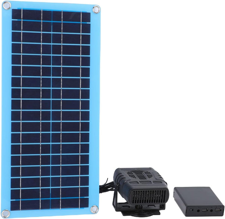 banapoy Solarheizung für Hühnerstall, 30 W Tragbare Solarbetriebene Autoheizung, Verstellbares Windg