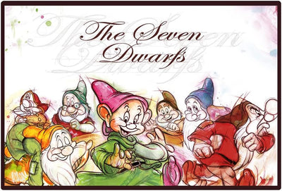 Egan 133013 Frühstückstasse + Tischset Americana 7 Zwerge Disney 133013