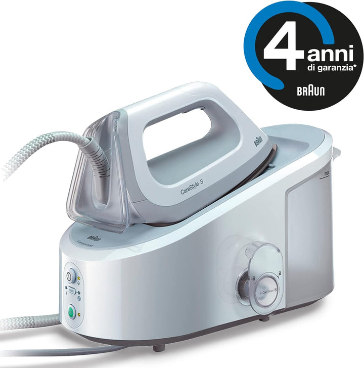 Braun CareStyle 3 IS 3041/1 Dampfbügelstation (2.400 W, 5 bar, Dampfstoss: 310 g/min, Eco-Funktion)
