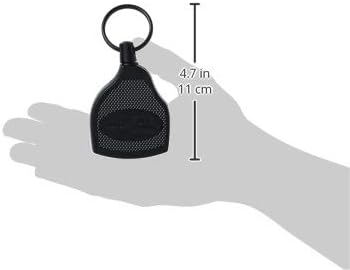 Lucky Line Super 48 Key-Bak 43651 einziehbare Schlüsselrolle, Schwarz