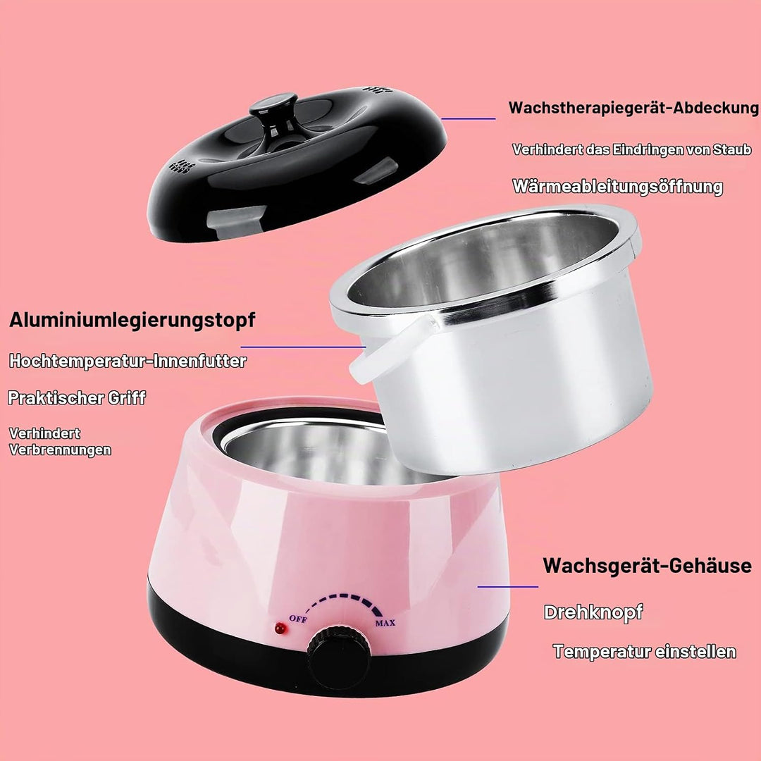 Wachswärmer Wachs Haarentfernung - Warmer Waxing set Wax Maschine Wax Heater Wax Heisswachs Wachsger