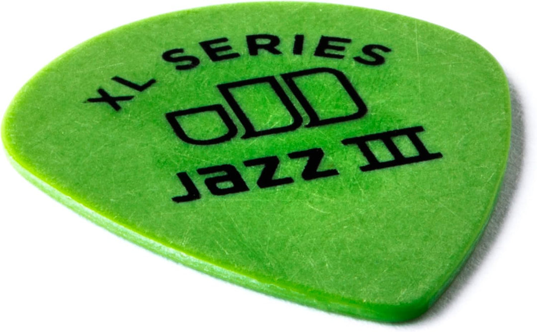 Jim Dunlop 498R088 Tortex Jazz III XL .88mm 72 Guitar Picks Refill Bag Sachet de 72 0,88mm, Sachet d