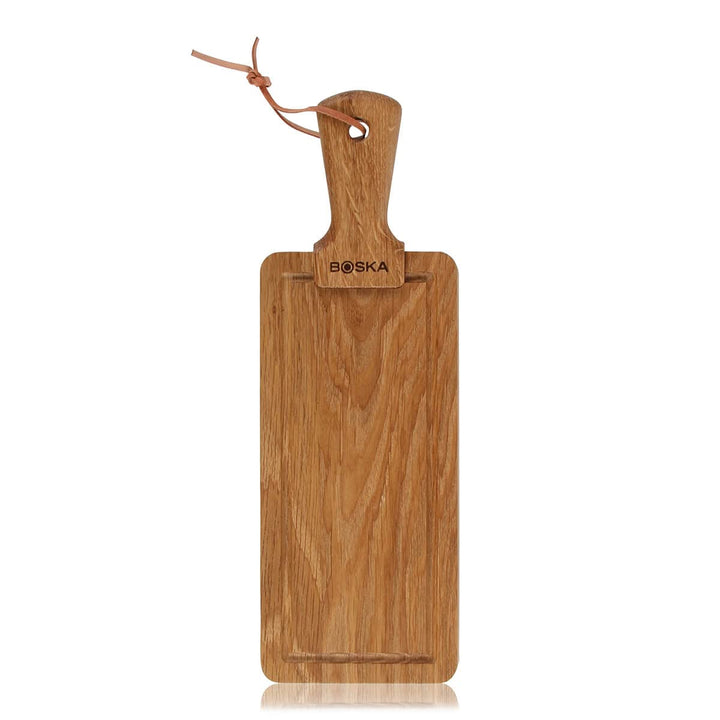 Boska Servierbrett Friends S/geschmackvolles Design / 22 cm/Holz/Braun / 300 x 100 x 20 mm Klein, Kl