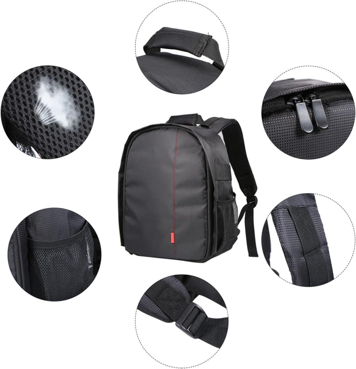 Andoer Kamerarucksack,DSLR Digital kameratasche Klein Spiegelreflex Fotorucksack Wasserdicht Kamera