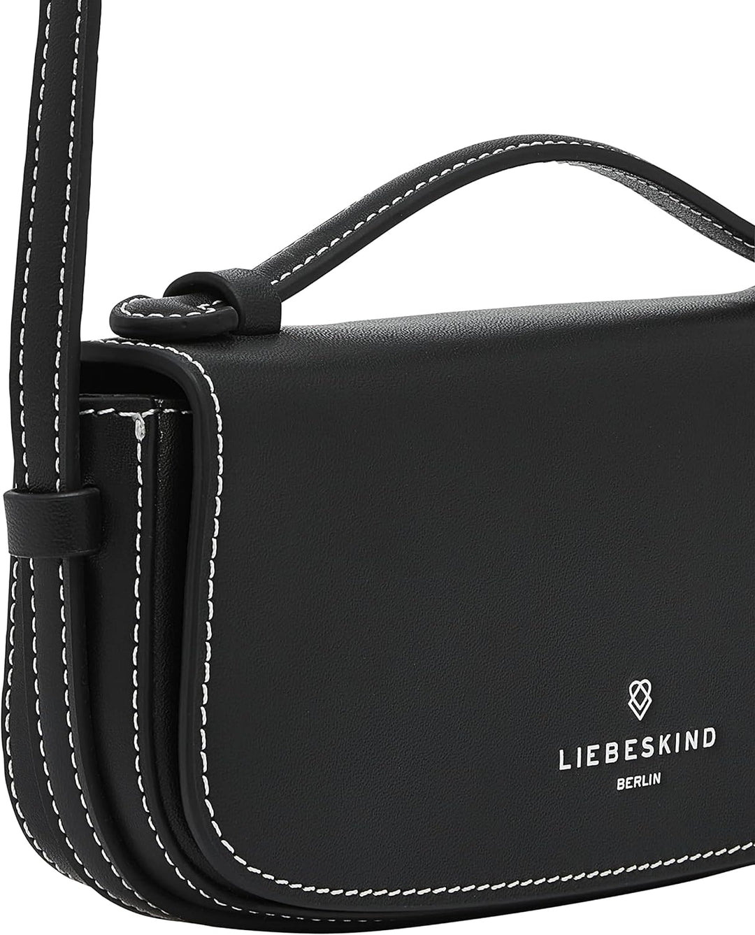 Liebeskind Damen Sadie Tm Empire Crossbody XS Schwarz, Schwarz