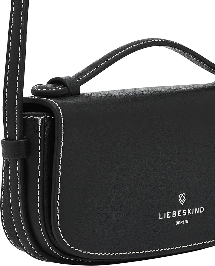 Liebeskind Damen Sadie Tm Empire Crossbody XS Schwarz, Schwarz