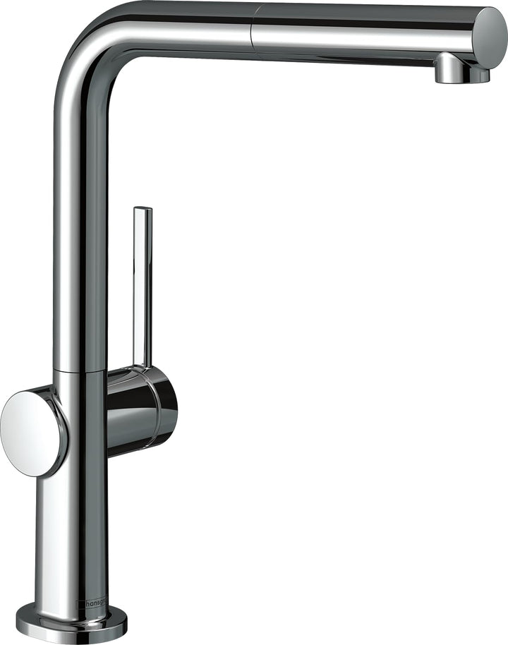 hansgrohe Talis M54 - Niederdruck Armatur Küche mit Brause ausziehbar, Küchenarmatur für Untertisch-