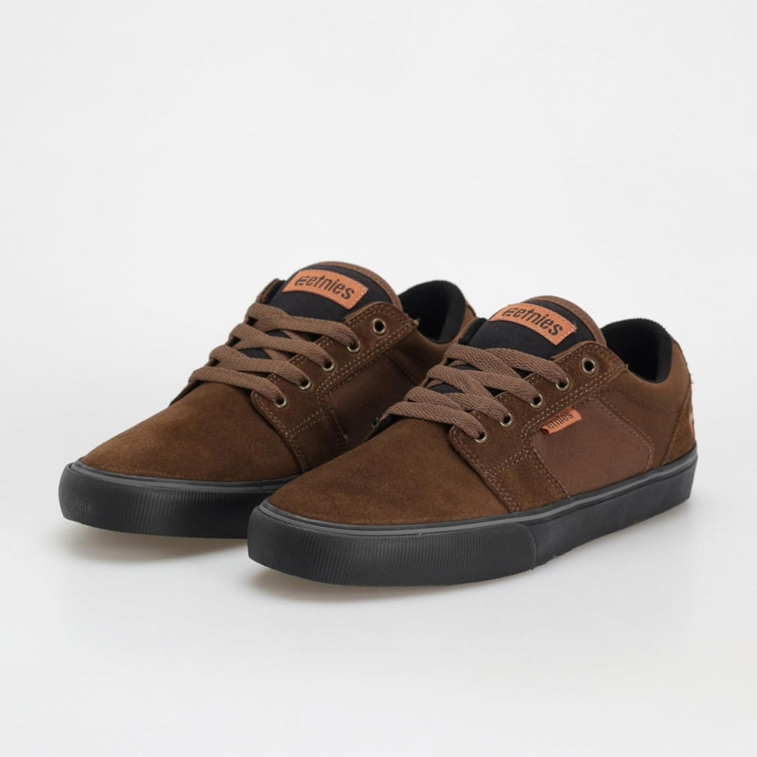 Etnies Herren Barge LS Skateboardschuhe, Brown Black