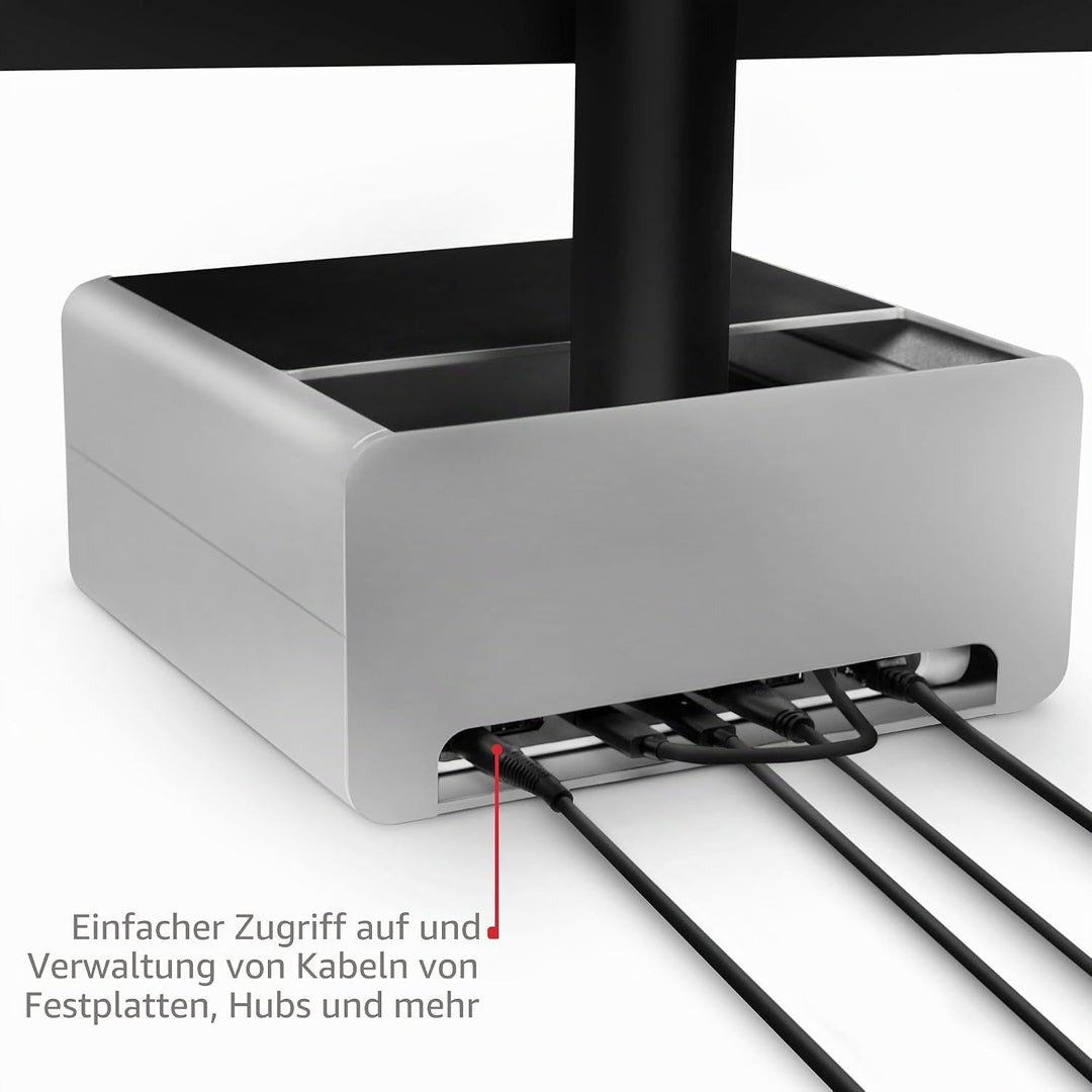 Twelve South HiRise Pro für iMac/Displays/Monitore | Höhenverstellbarer Ständer mit Stauraum, umkehr