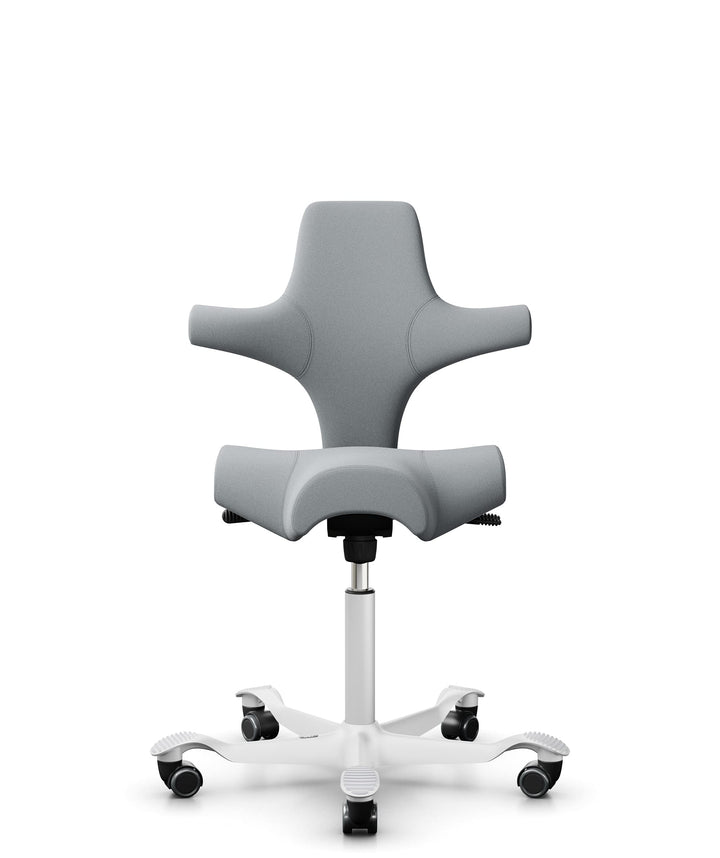 HAG Capisco 8106 Stoff Xtreme Bürodrehstuhl - Standard Gasfeder 200 mm - Sitzhöhe 47-65,5 cm - weich