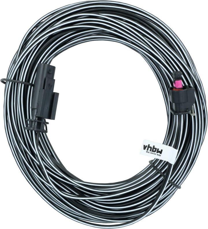 vhbw Niederspannungs-Kabel kompatibel mit Flymo Robotic Lawn Mower 1200R ab 2013-2015 Mähroboter - T