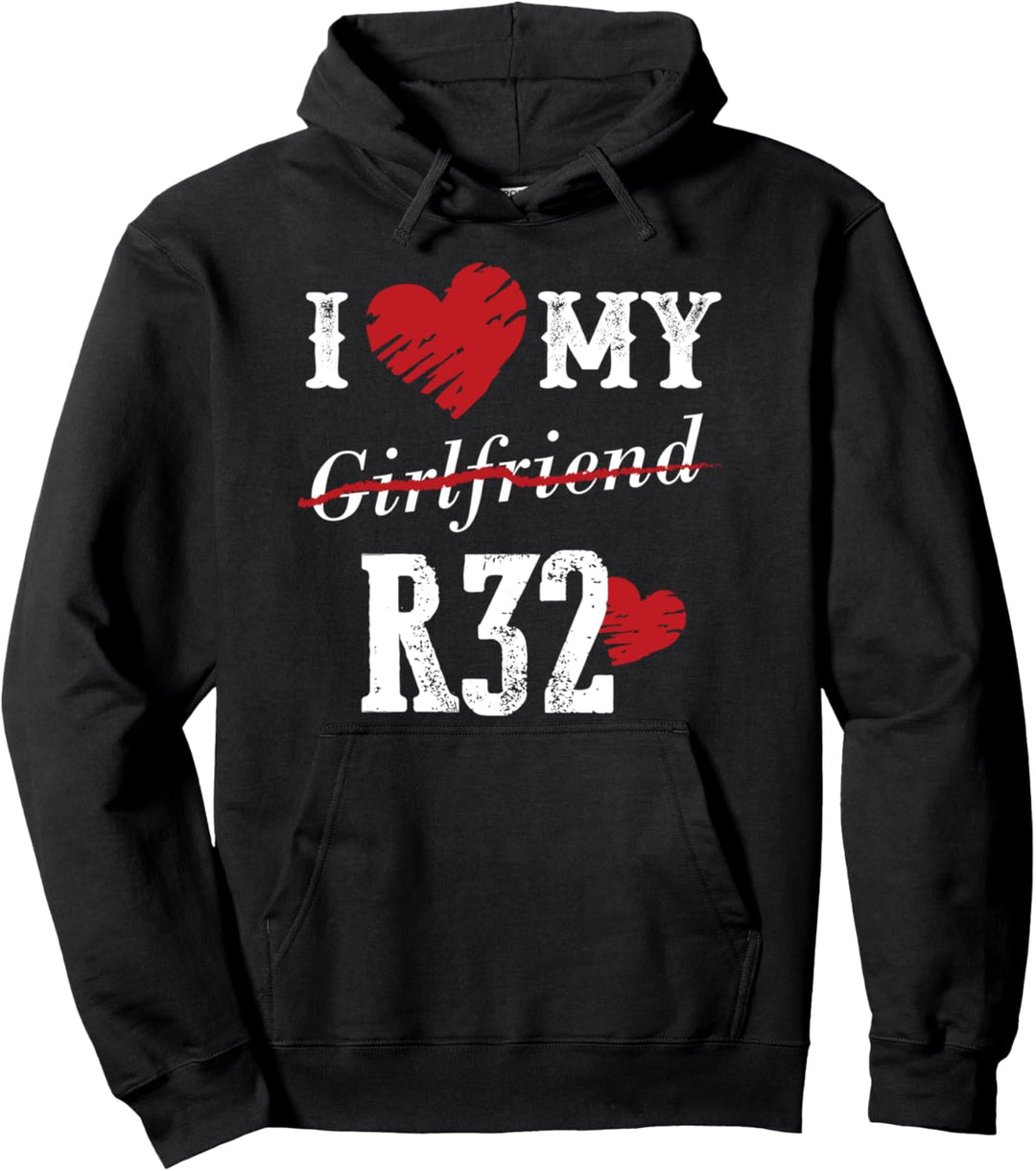 Ich liebe meine Freundin R32 Auto Spruch Fun Lustig Pullover Hoodie