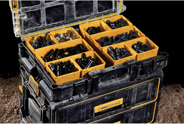 Organizador con tapa transparente DS100 TOUGHSYSTEM 2.0