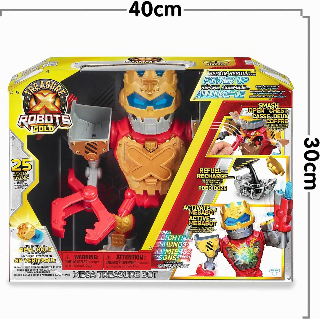 MEGA ROBOT TREASURE X ROBOTS GOLD