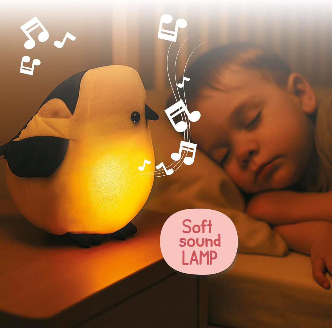 Lisciani - Montessori Baby - Snow Fairy - LED Nachtlicht Plüschtier für Kinder 1–4 Jahre - Sanftes L