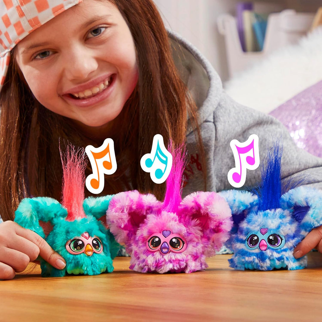 Furby Furblets Ooh-Koo Mini-Freund, über 45 Geräusche, Rockmusik & Sätze in Furbisch, elektronisches