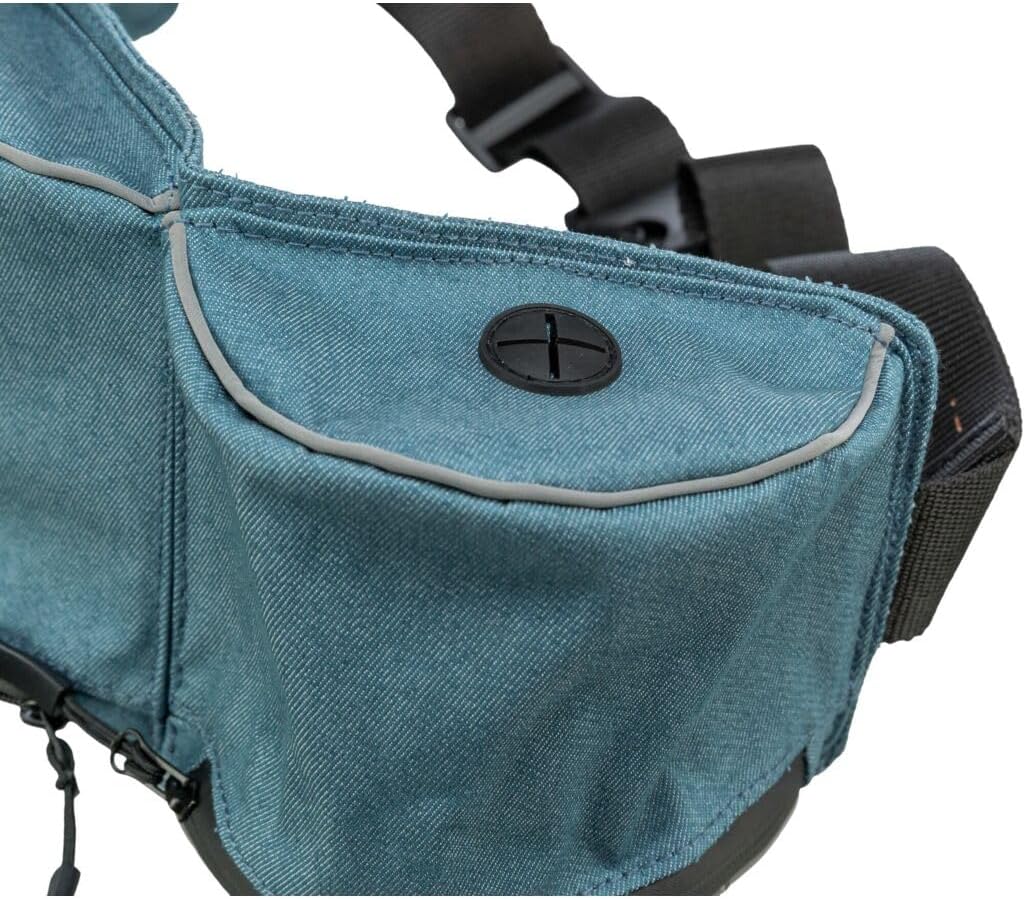 Hüfttasche Baggy Belt, Gurt: 62–125 cm, blau