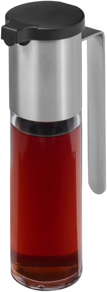 WMF Basic Essig- Ölspender 120ml, Essig und Öldosierer mit Aromadeckel, Rücklauföffnung, Glasbehälte