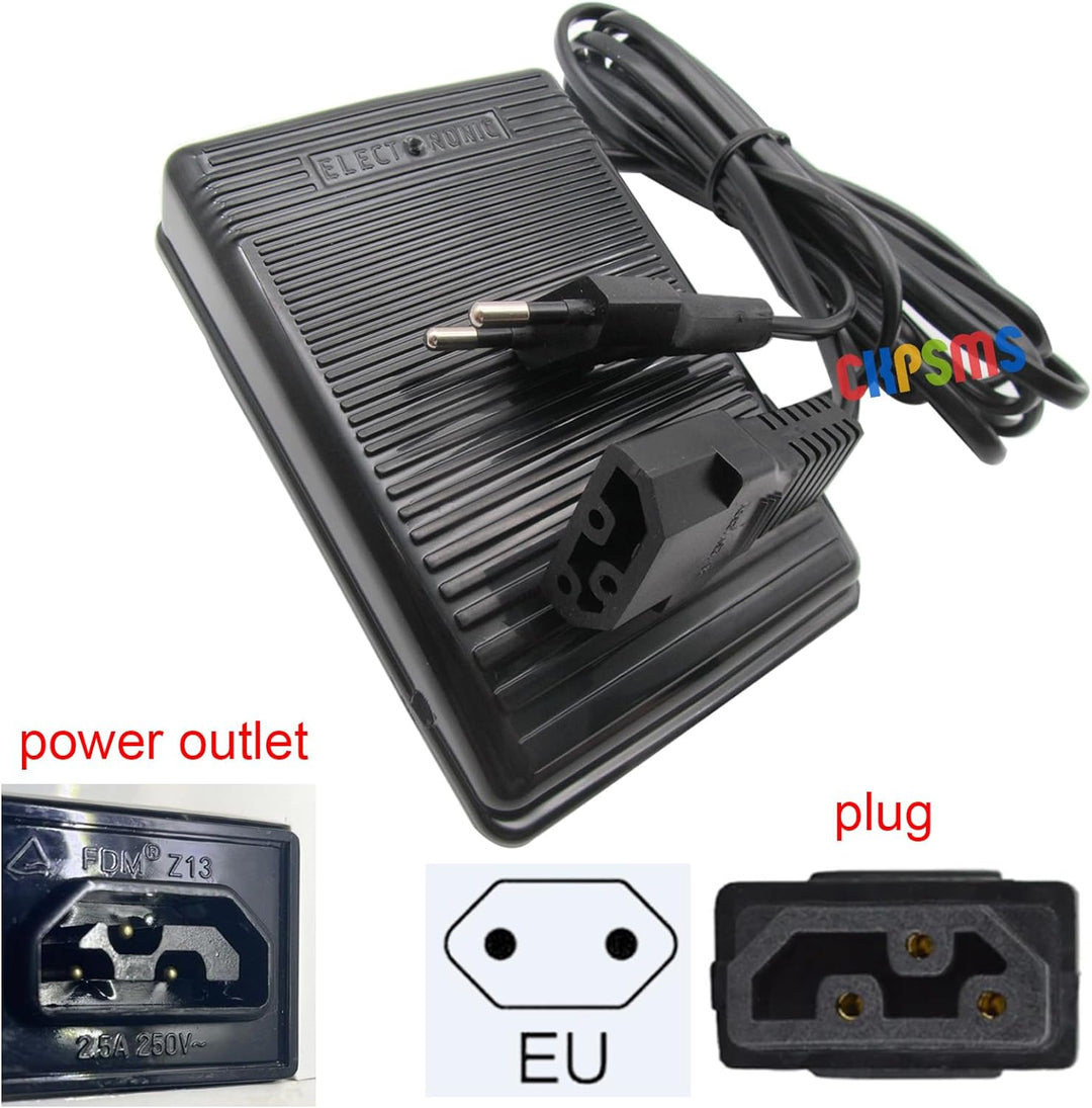 CKPSMS Marke – 1 Stück 220V Fusspedal # 1921138–834 220V kompatibel mit/Ersatz für Toyota Marke RS20