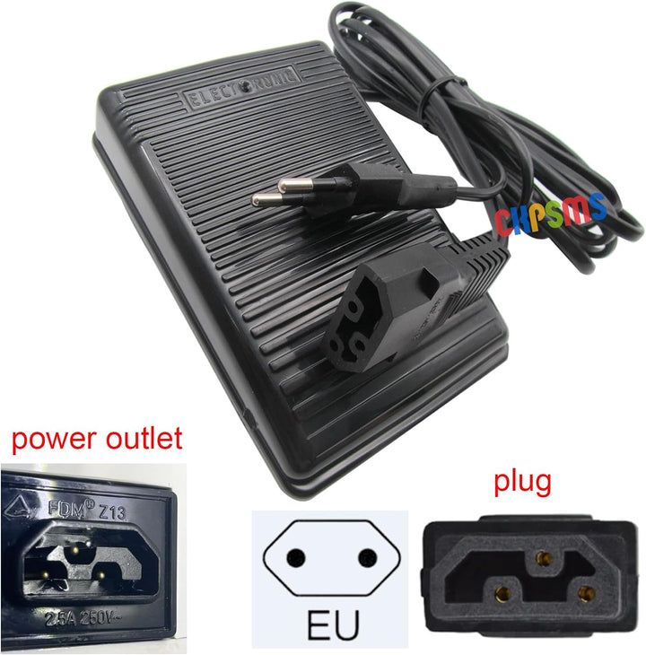 CKPSMS Marke – 1 Stück 220V Fusspedal # 1921138–834 220V kompatibel mit/Ersatz für Toyota Marke RS20