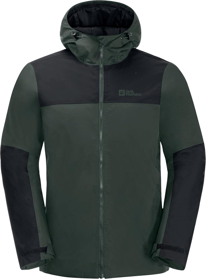 Jack Wolfskin Herren Jasper Ins Jkt M Jacket XL black olive, XL black olive