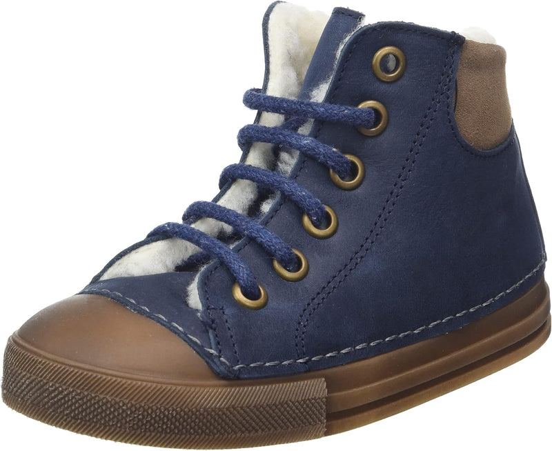 Däumling Baby-Jungen Ecki Stiefelette 19 EU Country Ozean, 19 EU Country Ozean