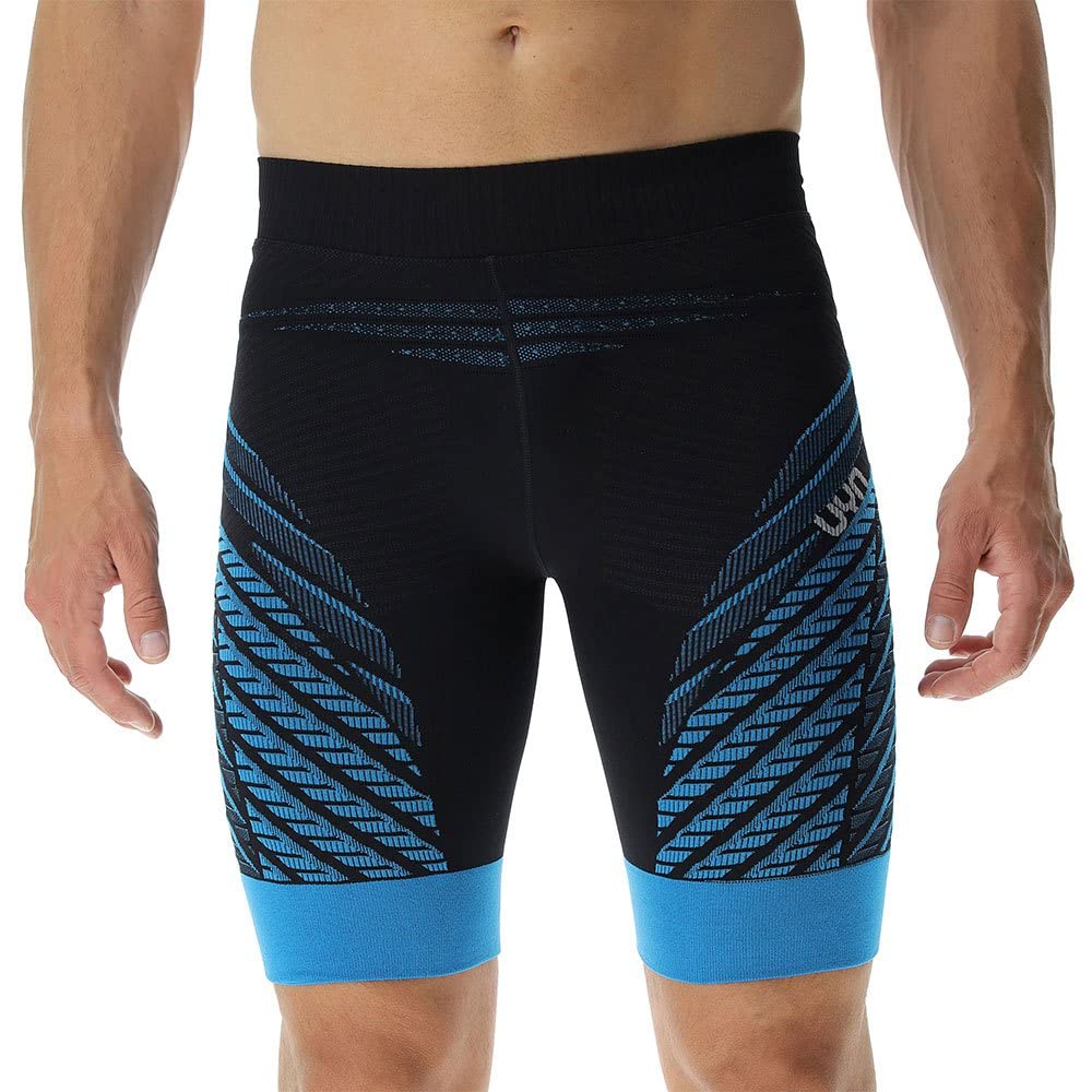 UYN Herren Crossover Shorts S Black/Atlantic, S Black/Atlantic