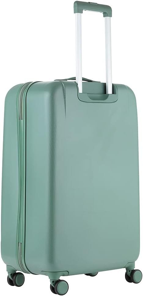 CarryOn Skyhopper Grosser Hartschalen Reiskoffer 78cm - Grosse Koffer mit TSA-Schloss 85 L (Grun, L)