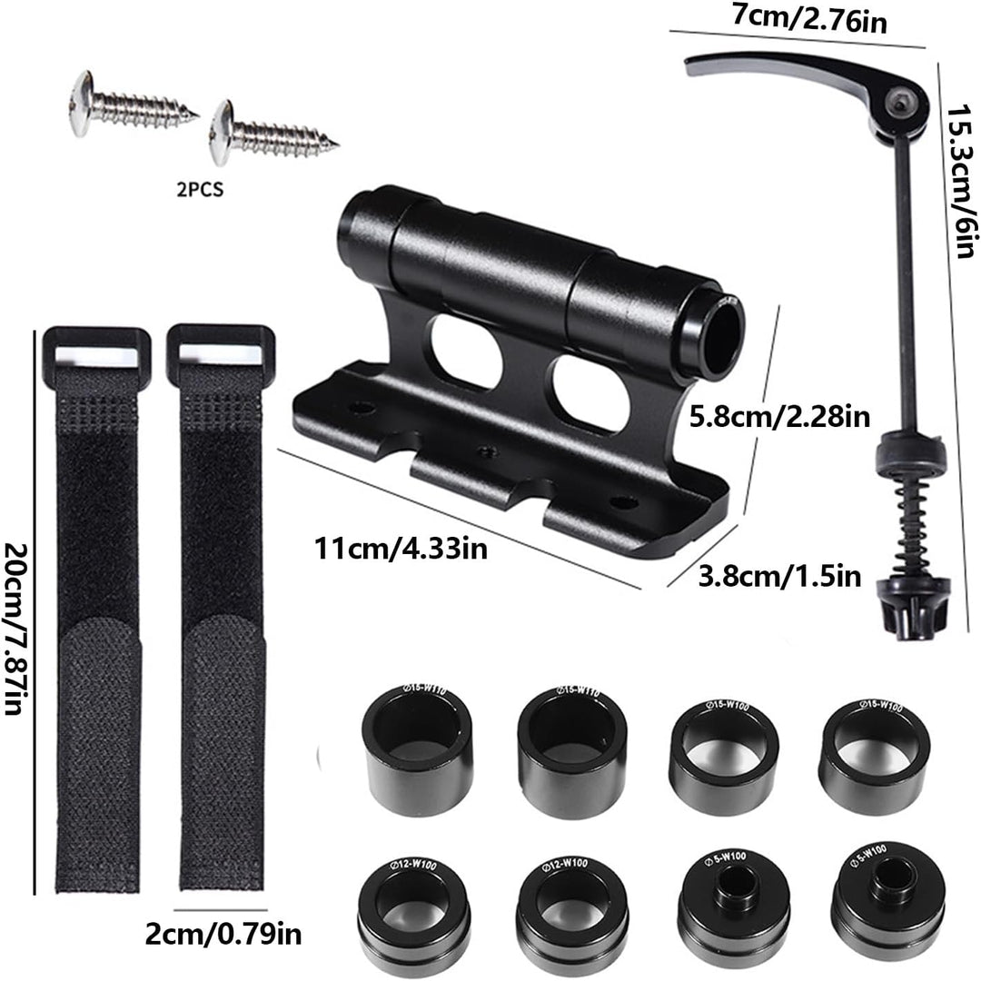 Bicycle Fork Mounts, Aluminium Alloy Bicycle Fork Holder, Bicycle Fork Mount With Quick Release, 5/1