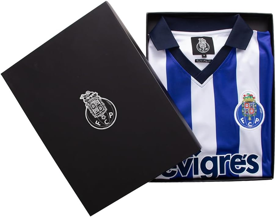 copa FC Porto Retro Trikot 2002 blau-weiss, L