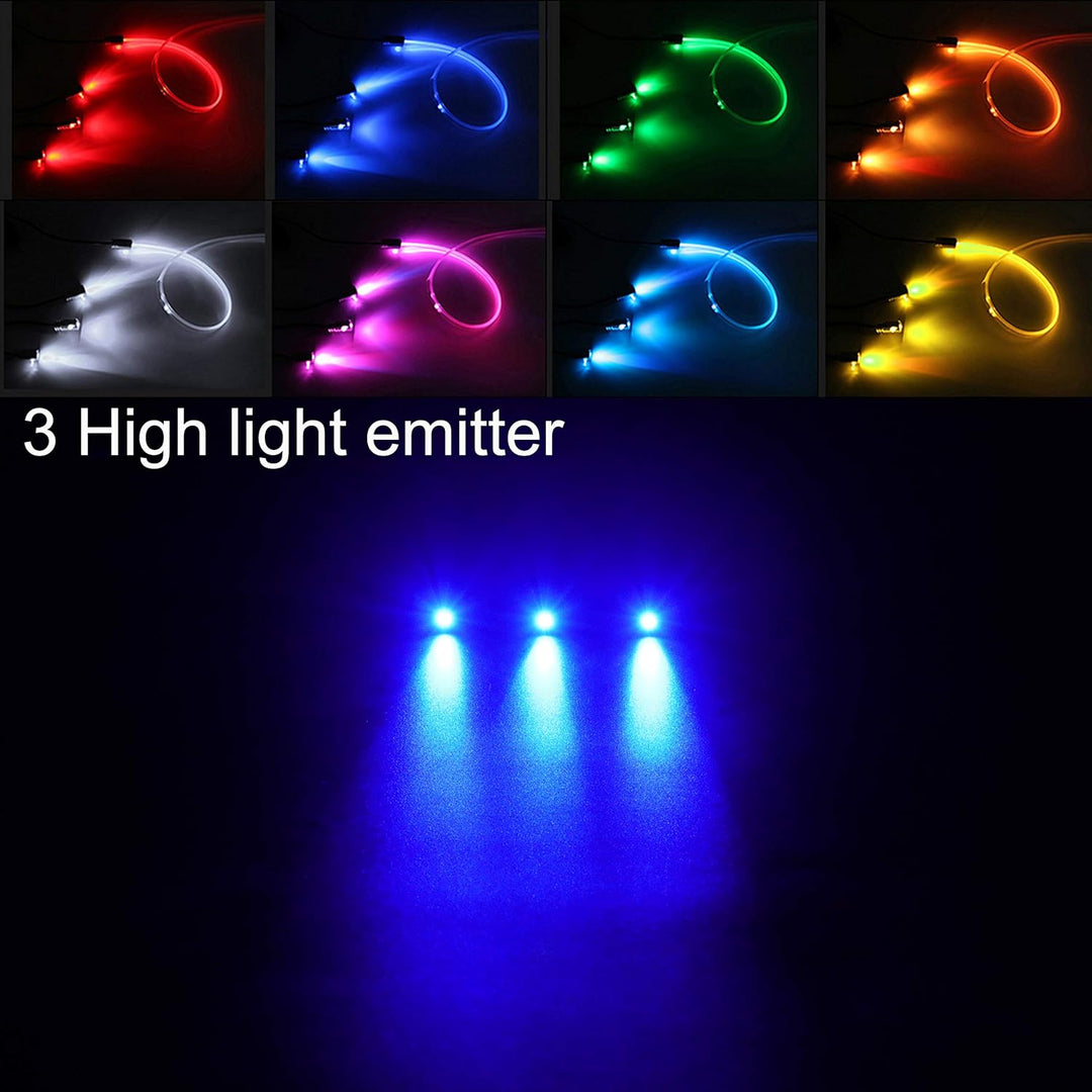 TABEN Umgebungslicht APP Control Auto Atmosphäre Licht Lampe Soft DIY Refit Glasfaserband 64 Farben