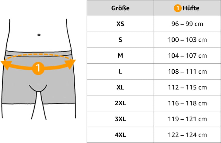 Lower East American Boxershorts Herren 10 Pack I 6 Pack aus 95% Baumwolle und 5% Elasthan I Unterwäs