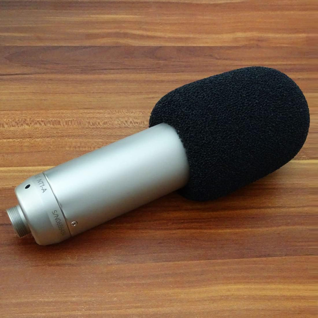 Rode NT2-A Set Grossmembran-Kondensatormikrofon für das Studio + keepdrum WS02 Schaumstoff Windschut