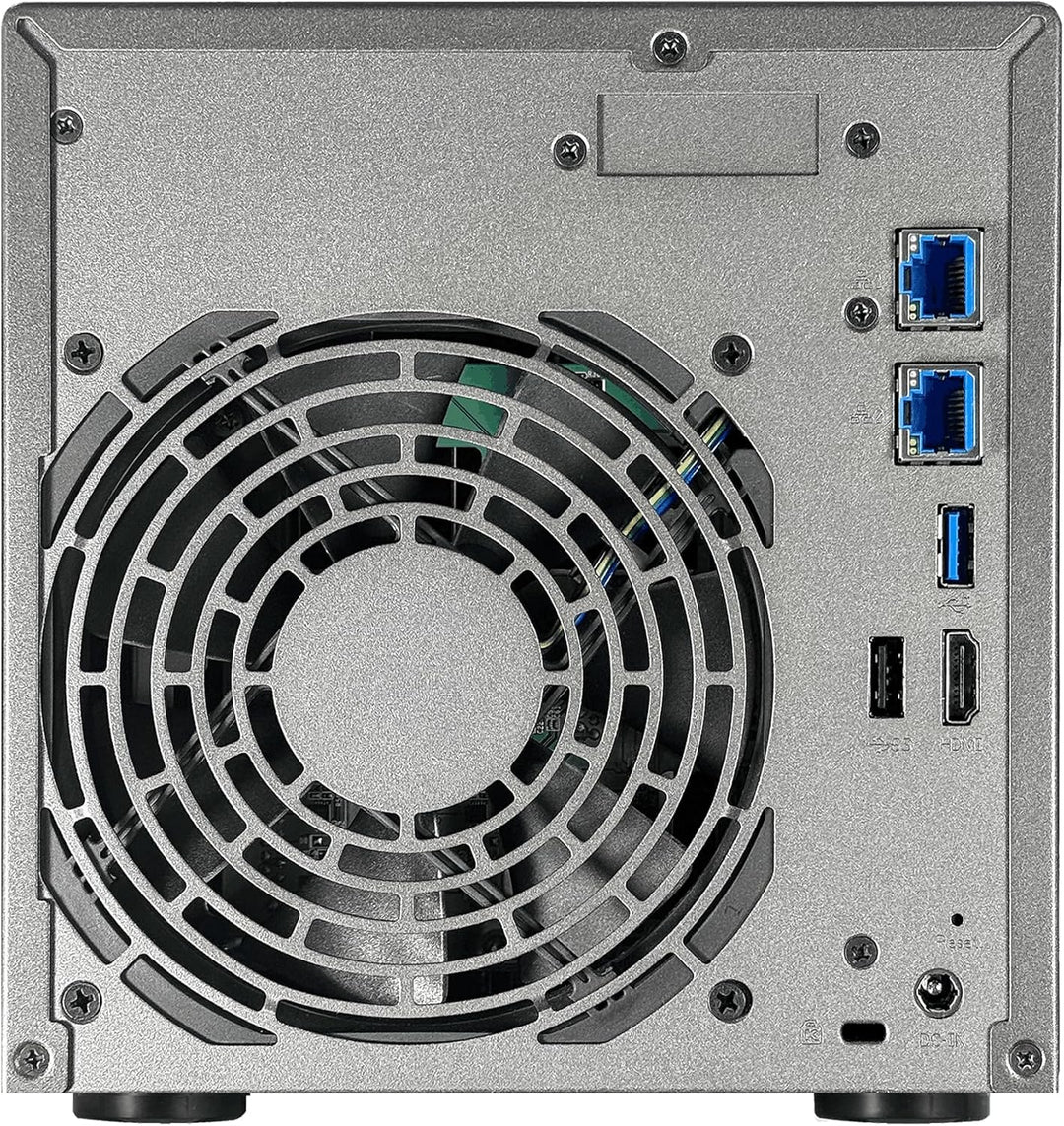 Asustor Lockerstor 4 Gen2+ AS6704T v2 4 Bay NAS Storage, Intel Quad-Core 2.0GHz CPU, Dual 5GbE Ports