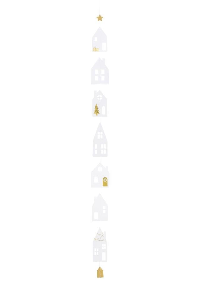 Räder Winterstadt Häuschenkette lang L.83,5cm