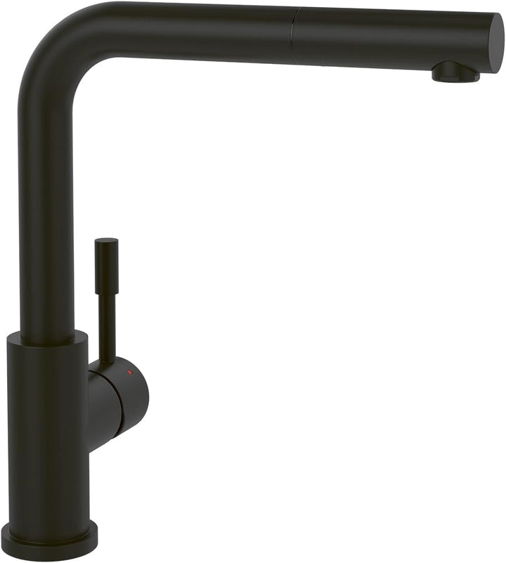 Villeroy &amp; Boch Steel Shower Küchenarmatur, Höhe 270 mm – Schwarz Matt