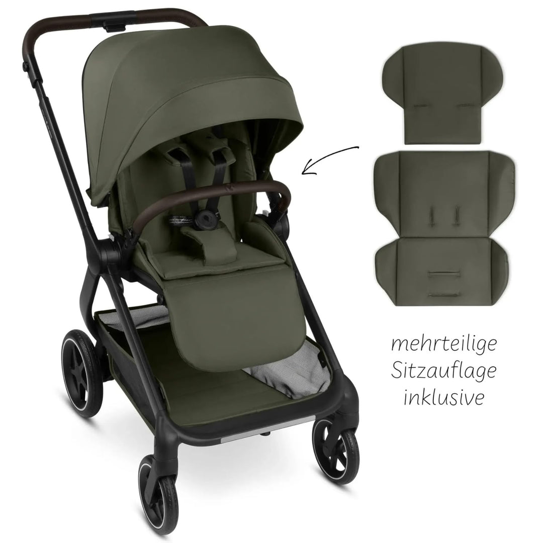 ABC Design City Life – Buggy & Sportwagen bis 22 kg, wendbare Sitzeinheit, Liegeposition, Teleskopsc