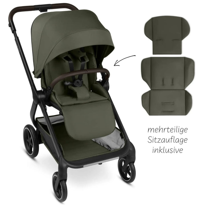 ABC Design City Life – Buggy & Sportwagen bis 22 kg, wendbare Sitzeinheit, Liegeposition, Teleskopsc
