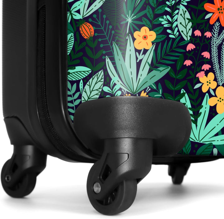 NoBoringSuitcases.com® Handgepäck, Hartschalenkoffer mit TSA Schloss, Trolley, Reisekoffer, Carry on